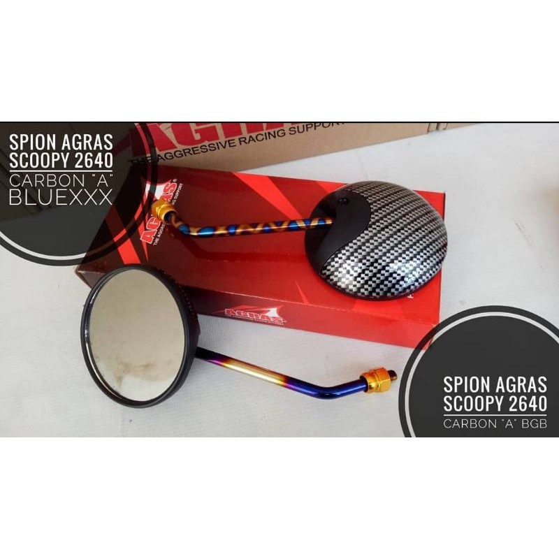 SPION SCOOPY KARBON TANGKAI PANJANG