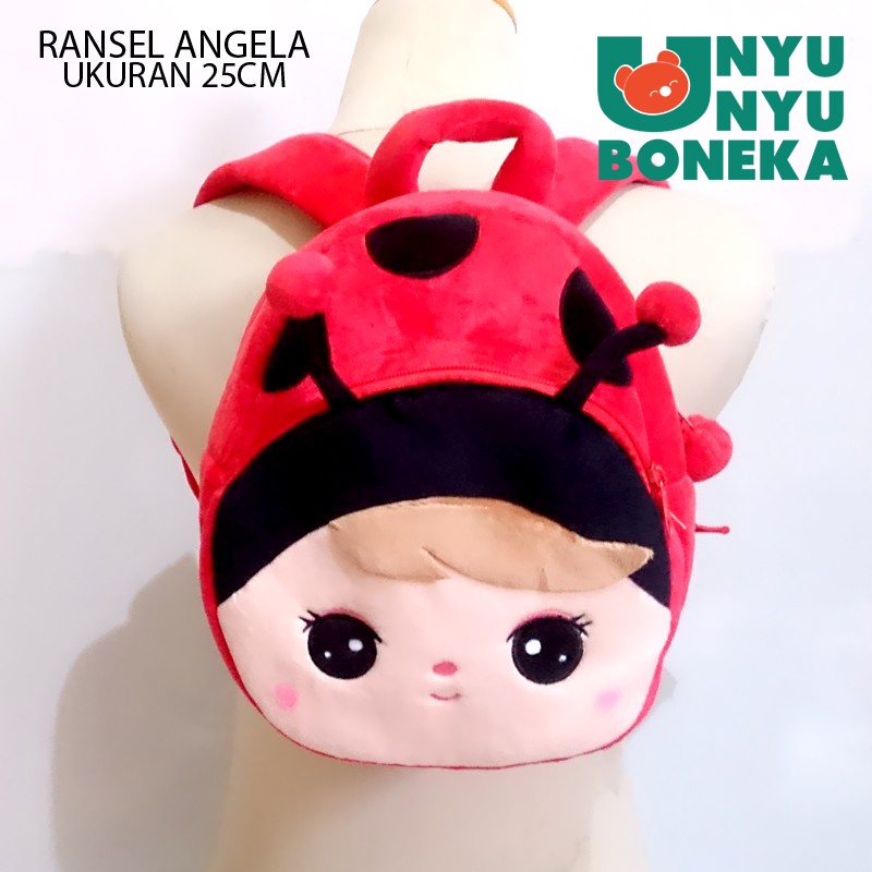 Tas Ransel Sekolah M Paud Boneka metoo angela pretty girl baby lebah bee kpop korea