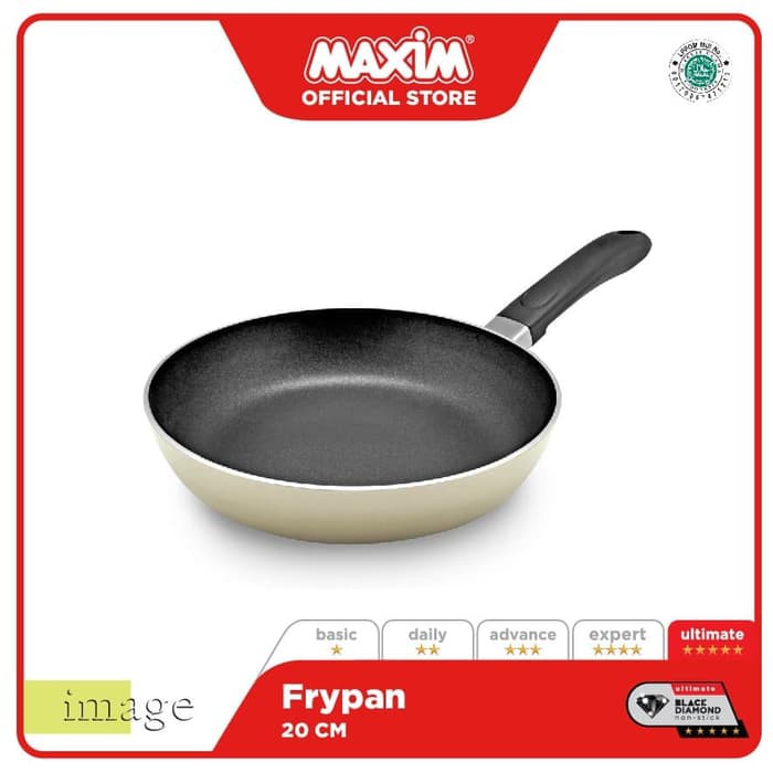 Maxim Image Teflon 20cm Frypan Wajan