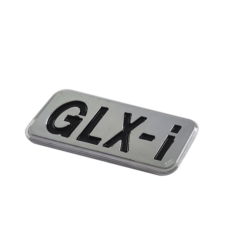 1pc Stiker Emblem Logo GL-i GLX-i Bahan ABS Krom Untuk Mobil TOYOTA COROLLA