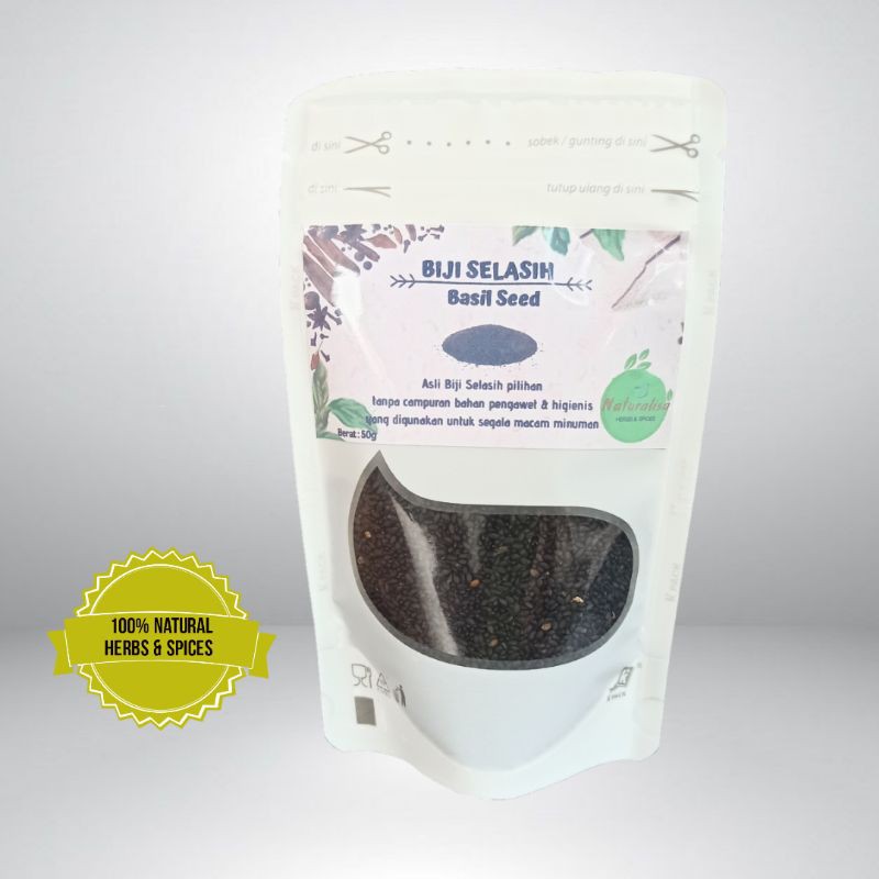 

BIJI SELASIH/ BASIL SEED IMPORT KUALITAS PREMIUM