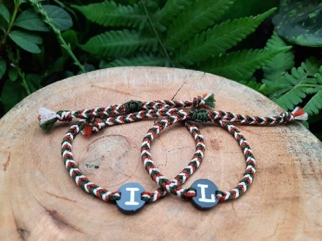 GELANG INISIAL Tali Kepang M.J