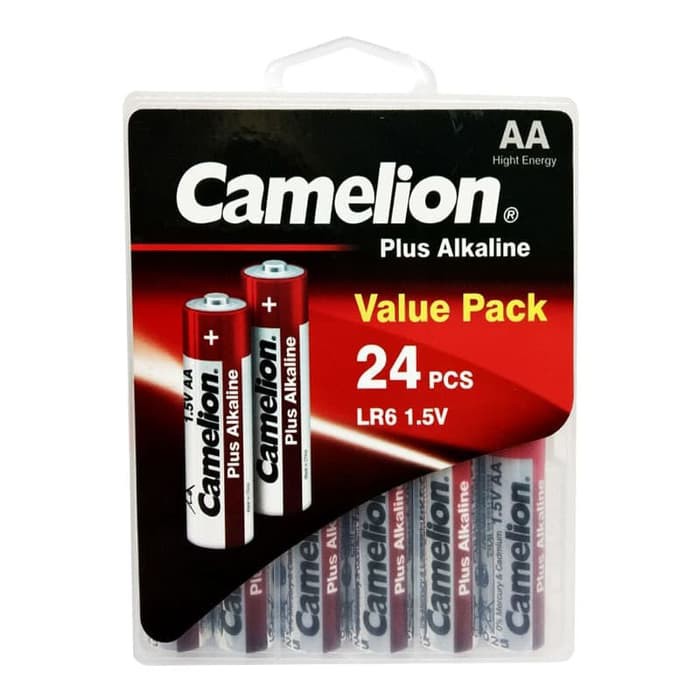 CAMELION BATERAI ALKALINE AA / BATTERY CAMELION ALKALINE A2 - 24Pcs