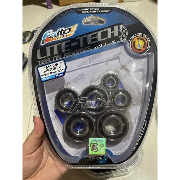 Lahar faito jupiter z /Bearing Kruk As JUPITER Z lite Tech Full Set FAITO