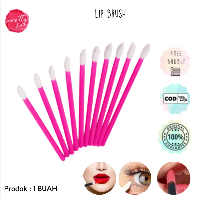 (MANYTHING) KUAS MAKEUP / LIP BRUSH / KUAS BIBIR / APLIKATOR MULUT