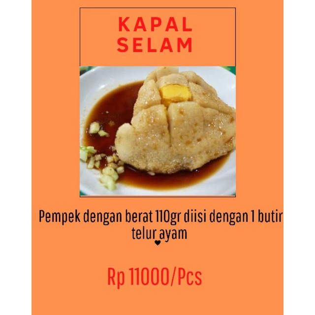 

pempek kapal selam