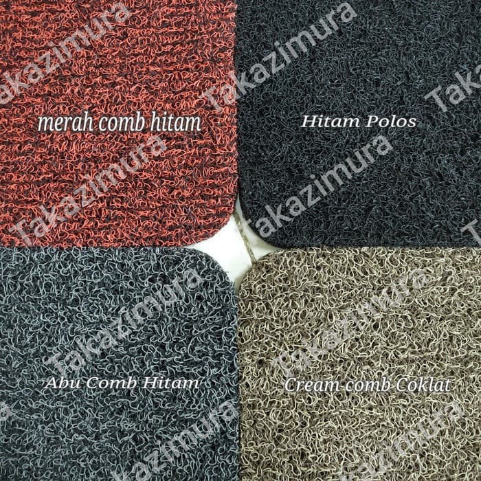 Karpet Mie Bihun 2 Baris Universal Mobil Innova Venturer Fortuner VRZ Alphard NAV1 Voxy Hilux CHR