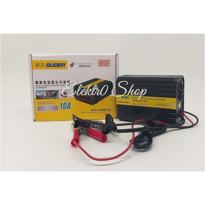 Charger aki 10A Suoer son-10A+