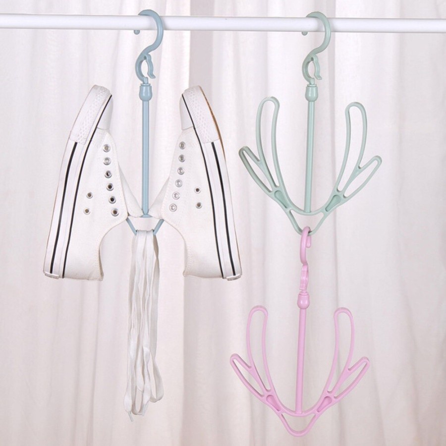 HANGER SEPATU / GANTUNGAN SEPATU SANDAL / HANGER PAKAIAN / SHOE HANGER PVC