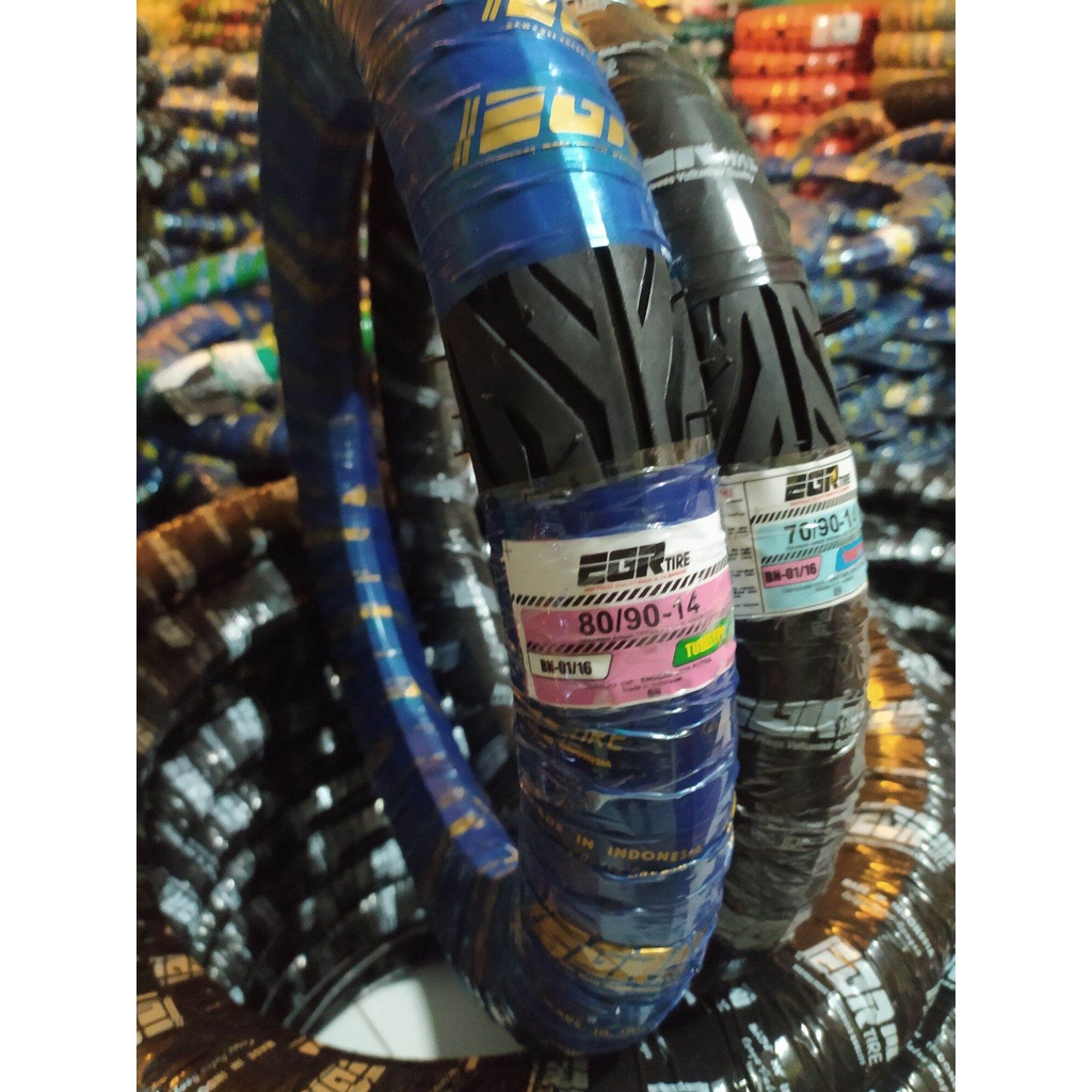 SEPASANG BAN 70/90-14 DAN 80/90-14