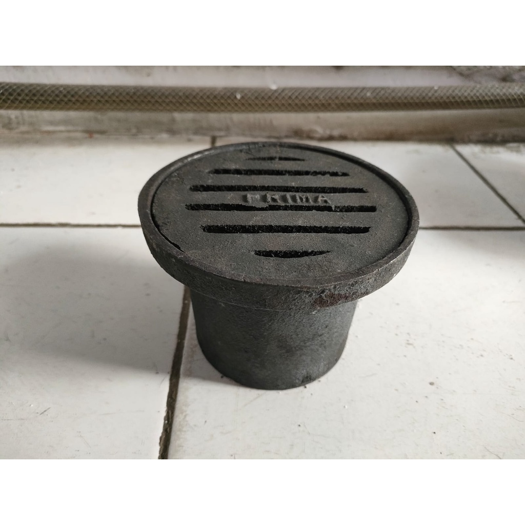 Roof drain saringan pipa air atap 3&quot; 4&quot; 3 4 in inci inch bahan iron cast ada pilihan datar atau cembung penyaring kotoran ranting phon daun di atap dak  dek