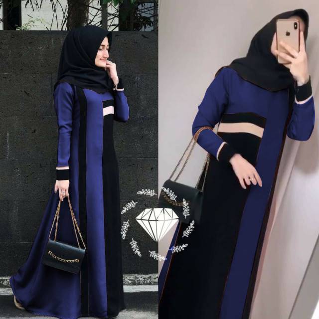 MAXY ARIELLA SINGLE, MOSCREPE PREMIUM, GAMIS HIJAB MUSLIM, MAXY DRESS