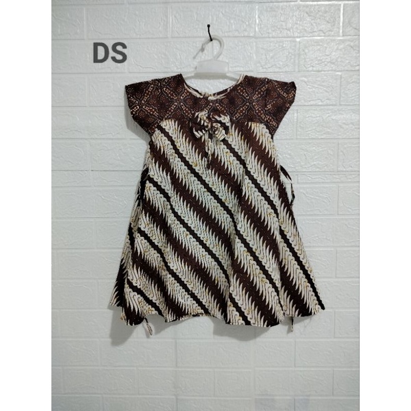 Dress Anak Batik Size S(3.5 s.d 4 THN)