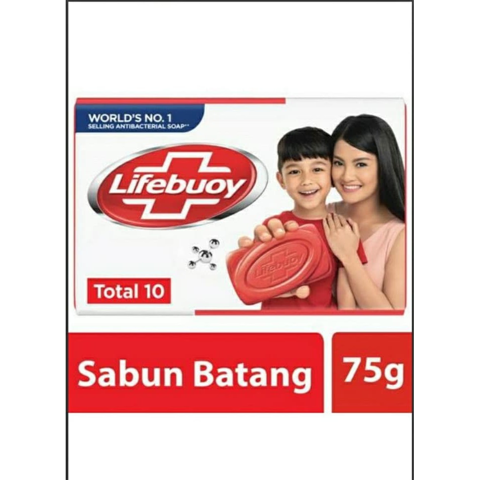 Lifebuoy Total 10 Sabun Mandi Batang 75g
