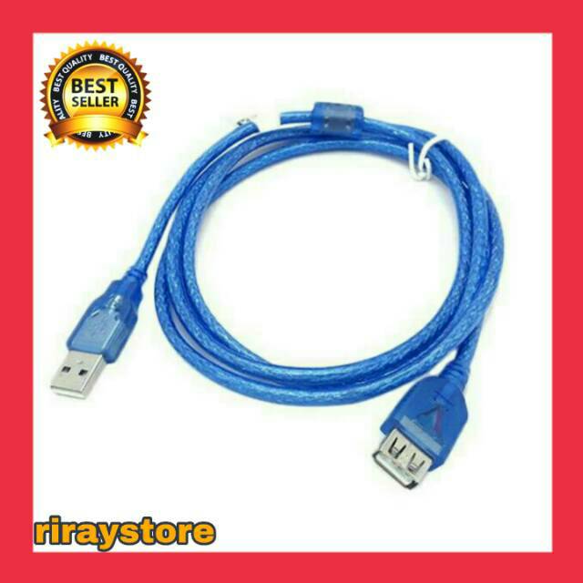 [ NYK ] Kabel USB 1.5 meter Kabel Extension Original