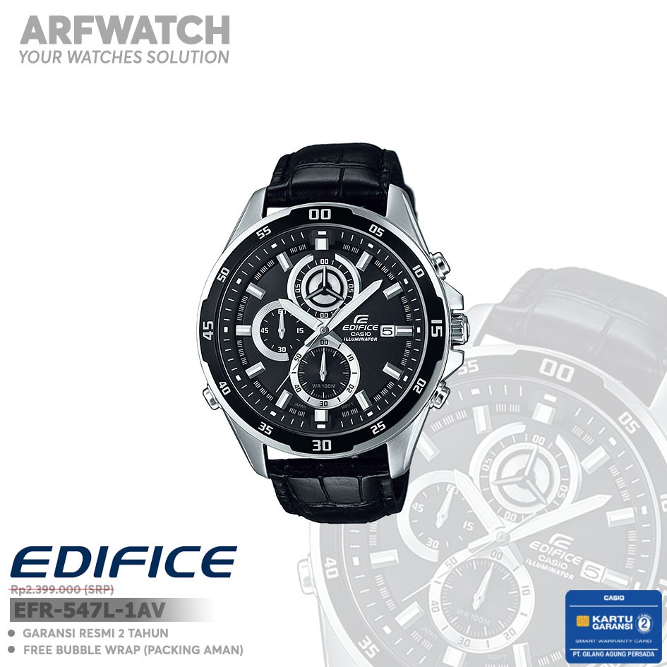 Casio Edifice EFR-547L-1AV / EFR-547L-1AVUDF Original