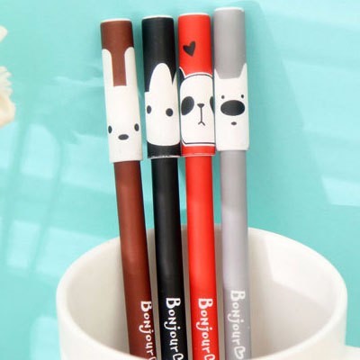 

Pulpen Gel Bonjour Anjing 0.5mm