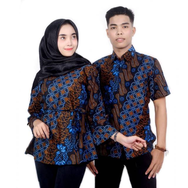  Batik Couple NotoArto  Batik  IPNU IPPNU Kemeja Pria Sogan 