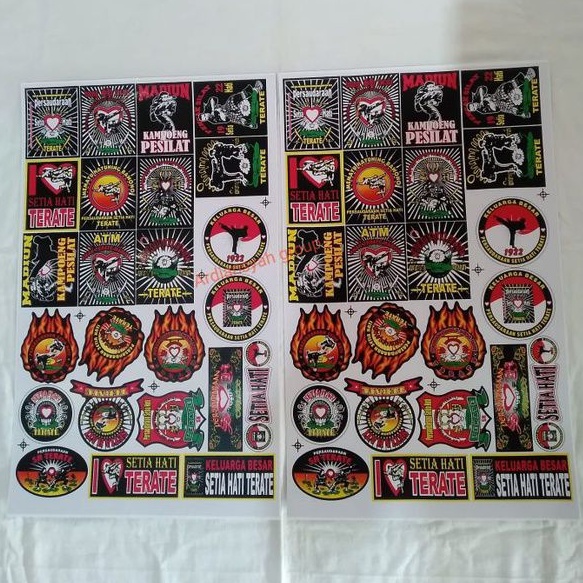 

STIKER PSHT LEMBARAN MURAH STIKER VINYL ANTI AIR