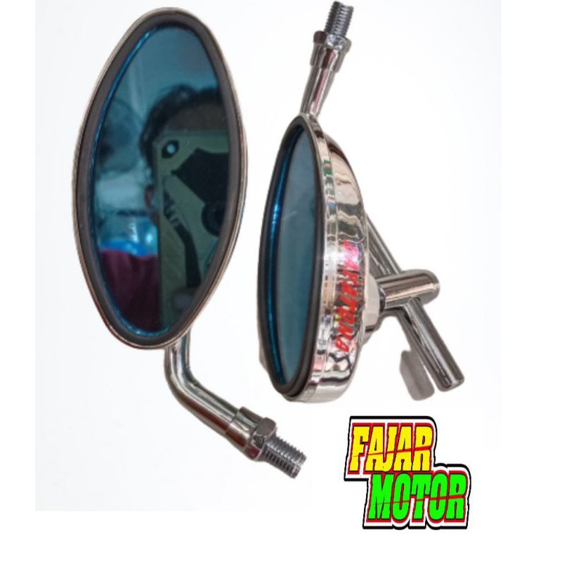 SPION SET MODEL DAYTONA OVAL CHROME PNP HONDA