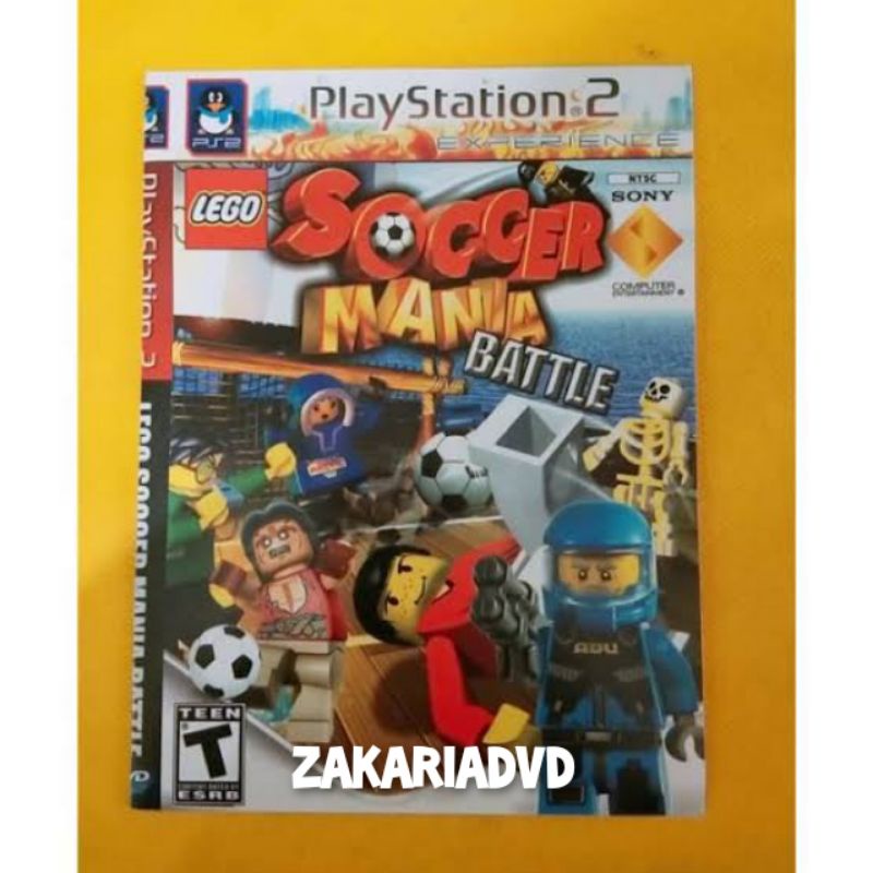 Kaset Ps 2 LEGO SOCCER MANIA BATTLE