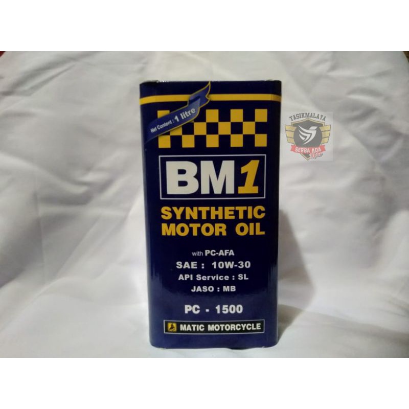 BM 1 SYNTHETIC MOTOR OIL PC-1500 MATIC MOTORCYCLE 1 LITER