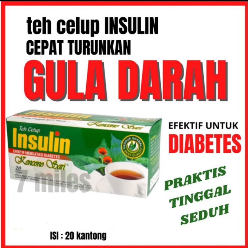 

teh insulin Kencono sari solusi diabetes dan darah tinggi original BPOM