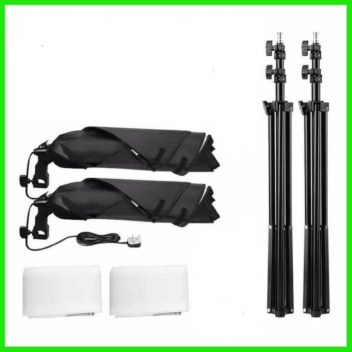 PAKET STUDIO FOTO SOFTBOX DAN LIGHT STAND