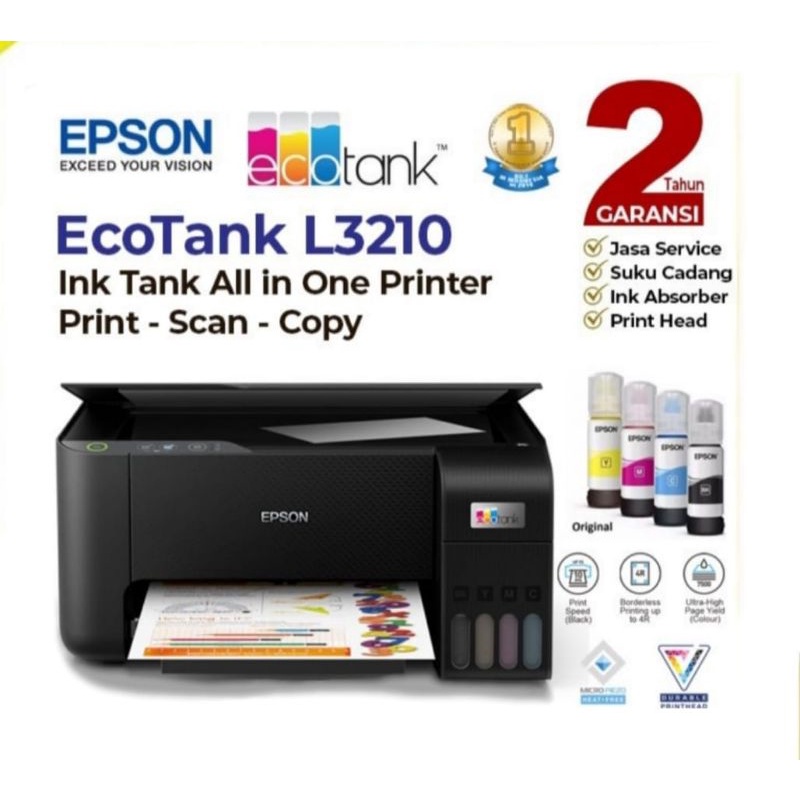 Epson EcoTank L3210 All In One Ink Tank Printer