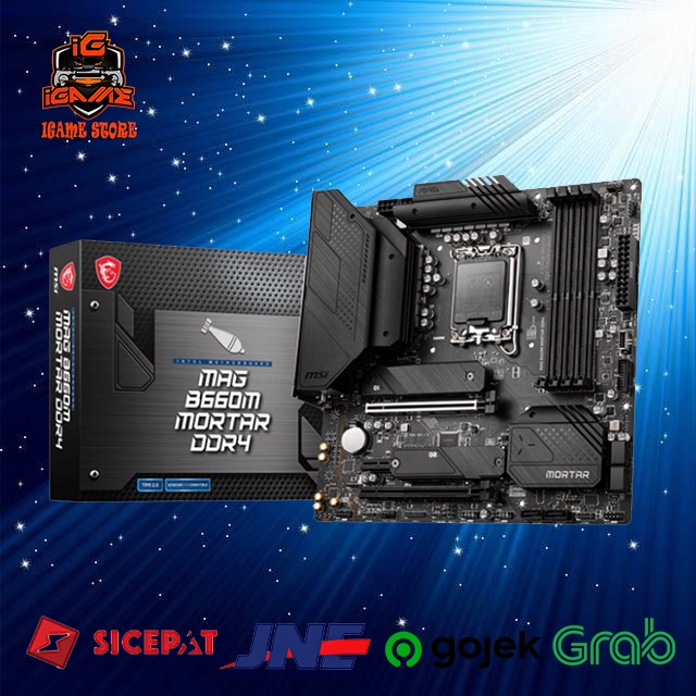 MSI MAG B660M Mortar DDR4 (LGA1700, B660, DDR4, USB3.2, SATA3) NAMPOL