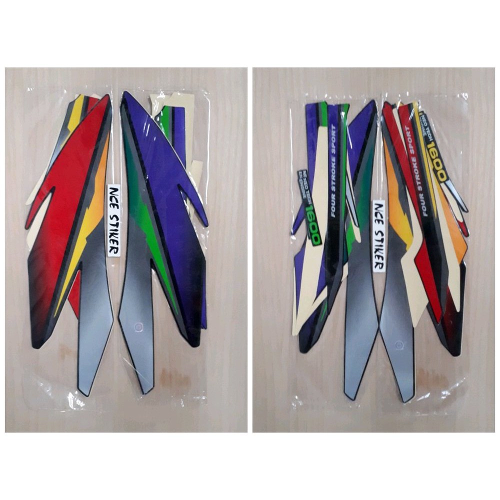 STIKER STRIPING HONDA GL PRO 1997