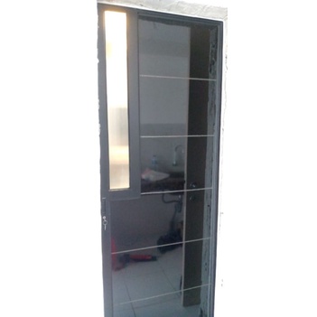 kusen pintu sliding aluminium kaca panel acp pik 2 banten