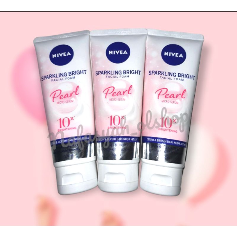 PEMBERSIH WAJAH NIVEA sparkling bright 100ml