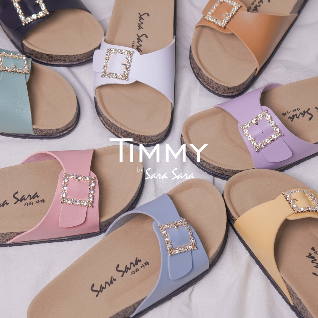 Sara Sara TIMMY Sandal Selop Wanita sandal gesper cewek terbaru