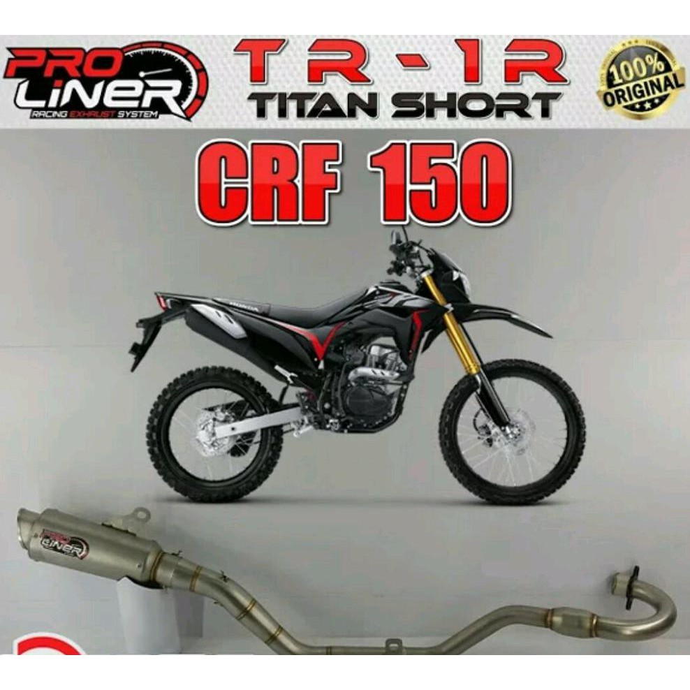 Harga Knalpot Proliner Crf 150 LOriginal Pro Liner Sale Shopee Indonesia