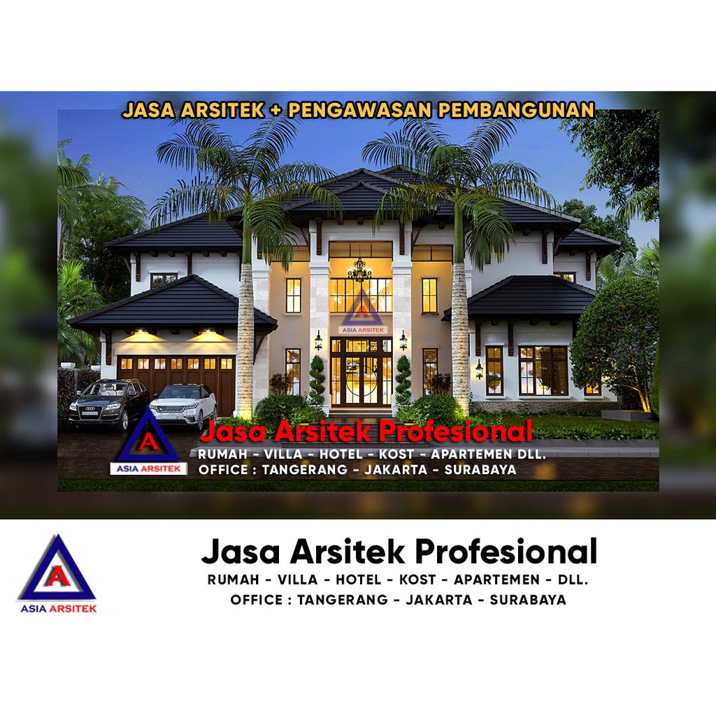 Jasa Arsitek Serpong Tangerang Selatan Desain Rumah Tinggal
