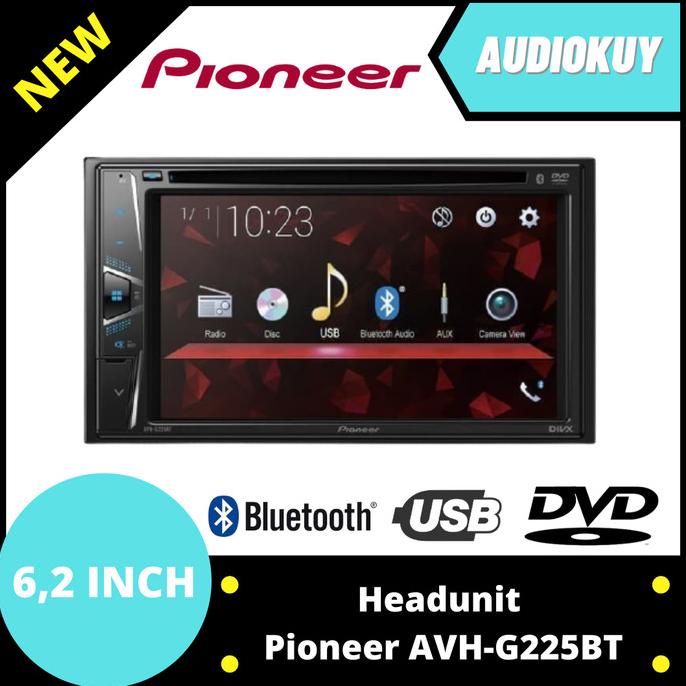 Jual Pioneer AVH G225BT Head Unit Bluetooth / Pioneer AVHG225BT