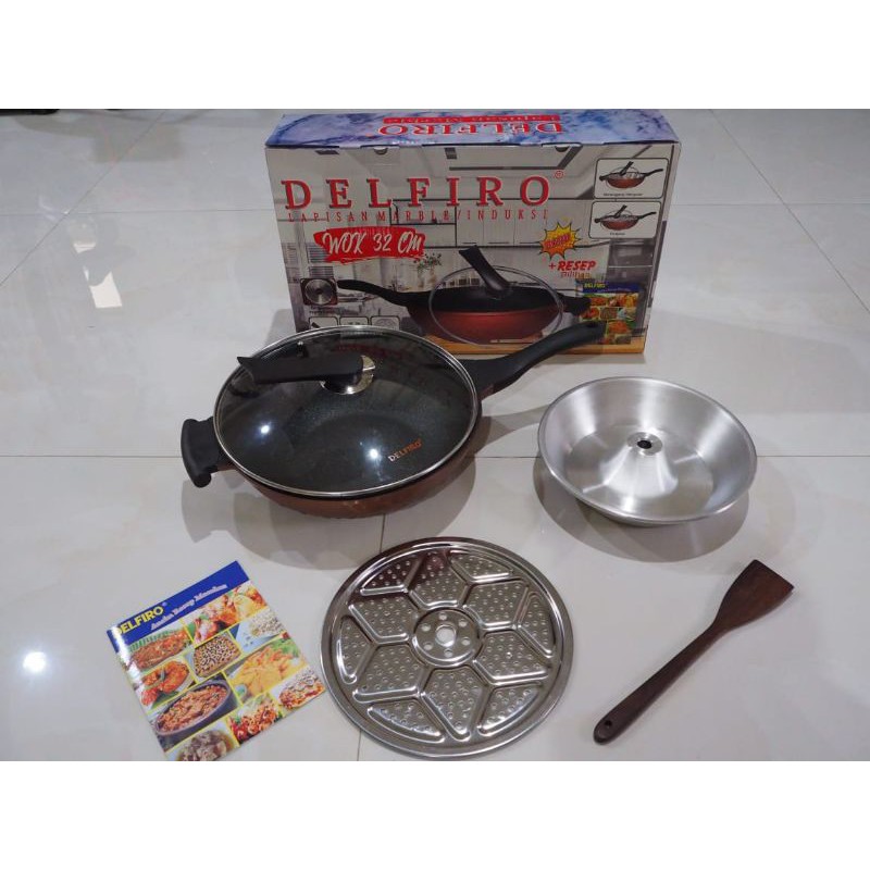 Delfiro Wok Marble 32