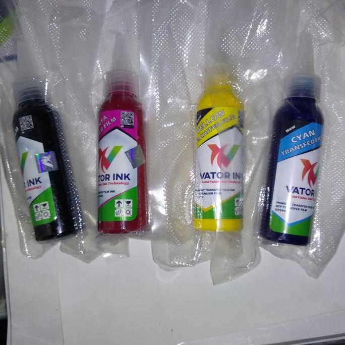

Tinta vator ink khusus DTF CMYK White 100ml