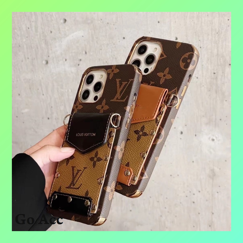 Casing Model Tas Mewah for Iphone 7+ 8+ X Xr Xs Max 11 Pro 12 Max 13 FH95