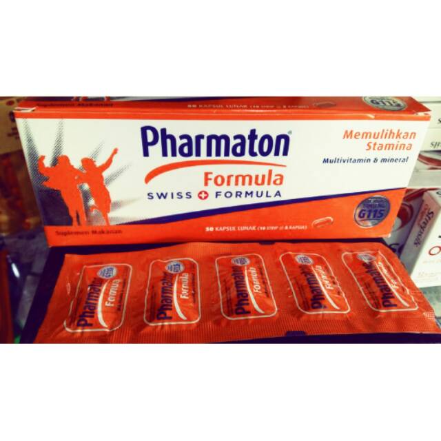 Pharmaton Formula dengan Ginseng G115 Multivitamin dan Mineral 5 kapsul