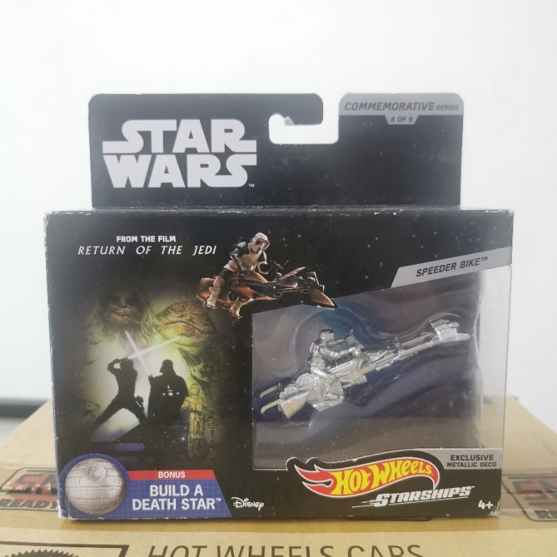 HOT WHEELS STAR WARS COMMEMORATIVE SERIES STARSHIPS SPEEDER BIKE