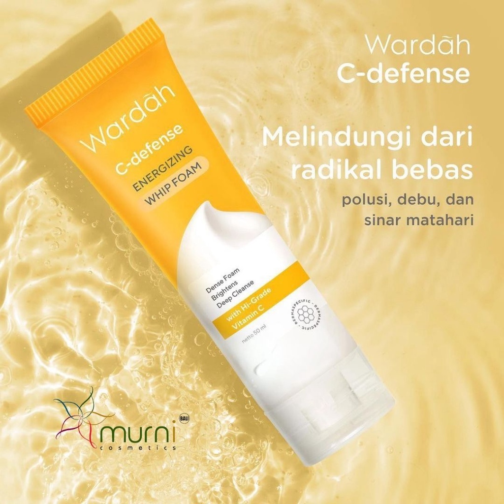 WARDAH C-DEFENSE ENERGIZING WHIP FOAM