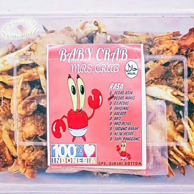 

Baby Crab 140 gr [ Toples ]
