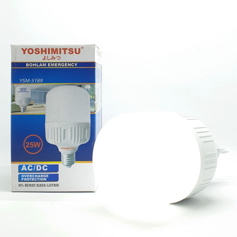 Lampu Led Bohlam Emergency 25W Yoshimitsu / Lampu Magic / Lampu Ajaib / Magic Lamp Led Bohlam Bulb