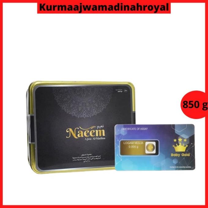 

EKSKLUSIF KURMA AJWA AL-MADINAH NAEEM 850 GRAM PREMIUM | KUALITAS DFDFG3545