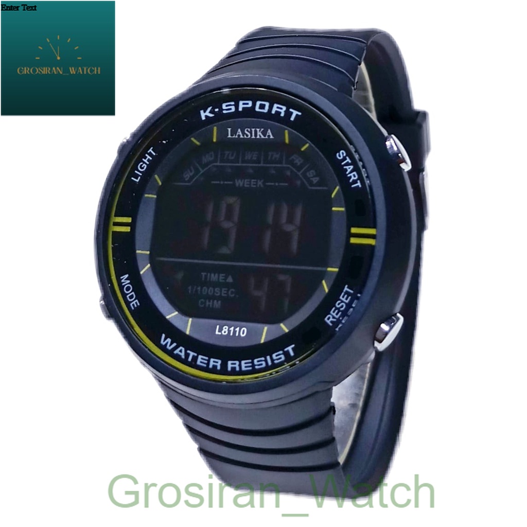 (Dikirim Dari Jakarta)Jam tangan kasual Pria lasika L8110 Digital Water Resist [G_W]