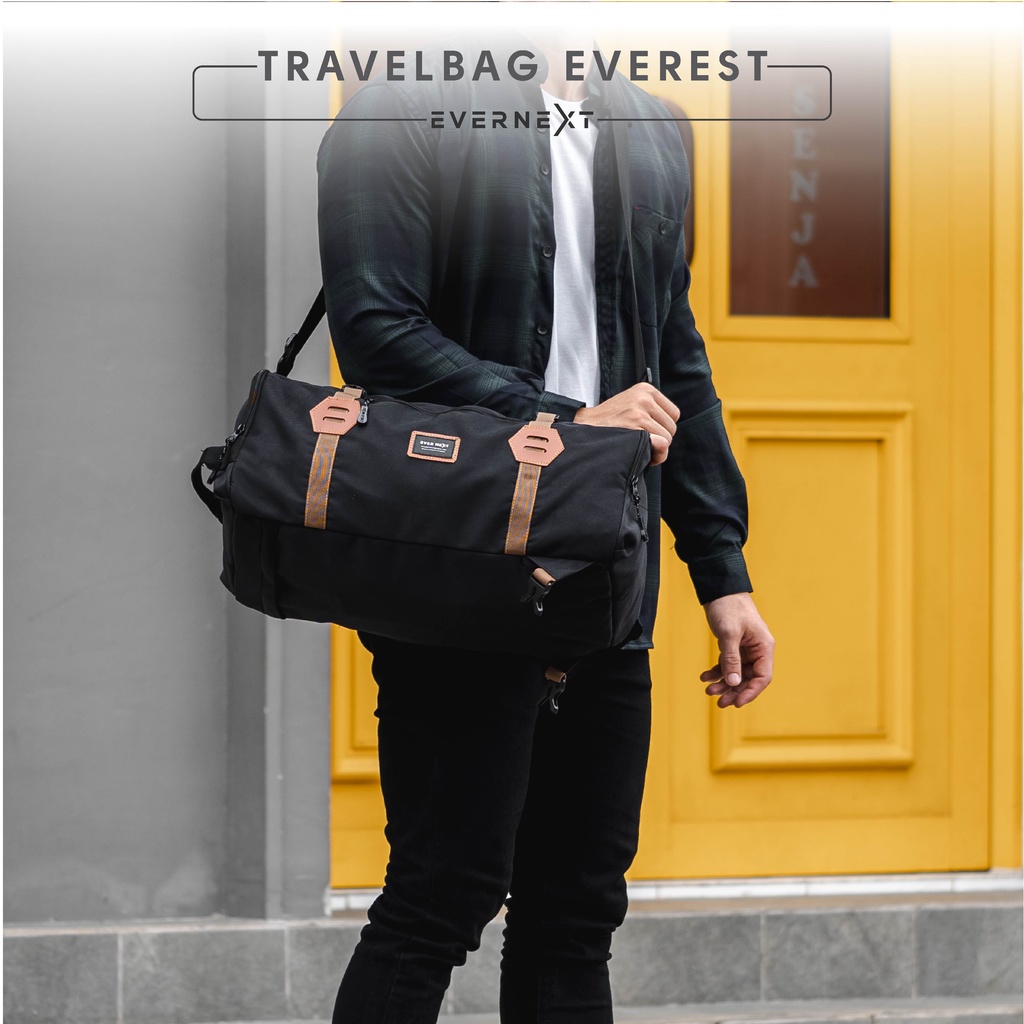 Tas Travel Jinjing EVEREST Tas Gym Travlebag Pria Wanita Pulang Kampung Jumbo Selempang Backpack Jalan Olahraga