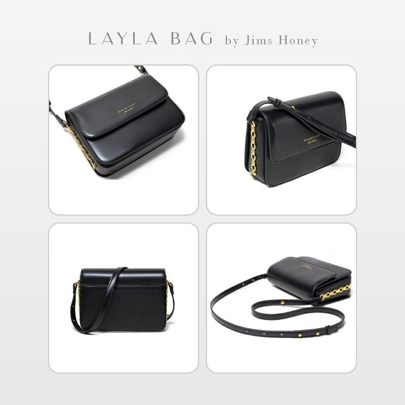 Layla Bag Jims Honey Original Tas Selempang Wanita Clutch Free Box Realpic Cod Official Store