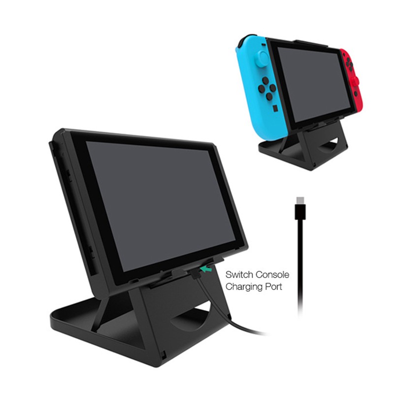 Adjustable Foldable ABS Compact Bracket Controller Play Universal Stand Holder Untuk Nintendo Switch Console Game